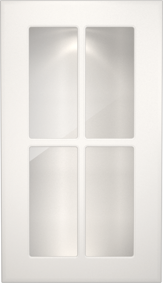 Lia Fyrkant 04 RGB Lia firkant vitrin skapdør til kjøkken