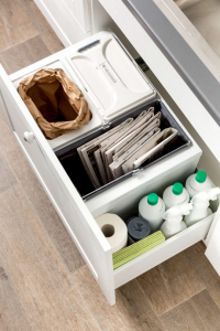 Sorteringsstasjon for avfall på kjøkken