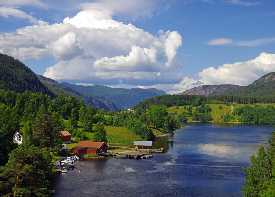 Telemark utsiktsbilde
